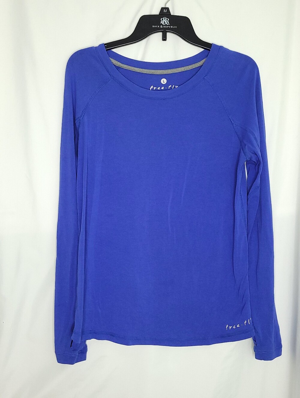 FREE FLY Performance Women's Bamboo Long Sleeve Tee LARGE